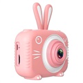 Tierform Kinder 20MP Digitalkamera X5 (Offene Verpackung - Zufriedenstellend) - Kaninchen / Pink