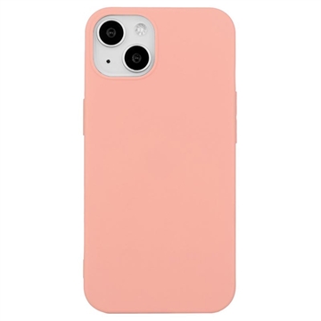 iPhone 15 Anti-Fingerabdrücke Matte TPU Hülle - Rosa