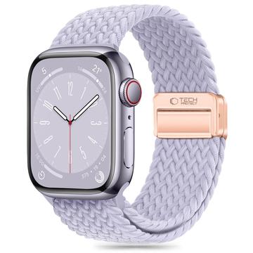 Apple Watch Serie 10/9/8/7/6/SE Tech-Protect NylonMag Armband - 40mm/41mm/42mm - Immergrün