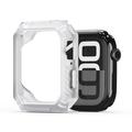 Apple Watch Series 10 Dux Ducis Damo Fallsicheres Hülle - 42mm - Weiß Transluzent