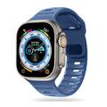 Apple Watch Series Ultra 2/Ultra/10/9/8/SE (2022)/7/SE/6/5/4/3/2/1 Tech-Protect IconBand Line Silikonarmband - 49mm/46mm/45mm/44mm/42mm - Blau