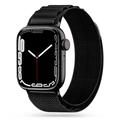 Apple Watch Series Ultra 2/Ultra/10/9/8/SE (2022)/7/SE/6/5/4/3/2/1 Tech-Protect Nylon Pro-Armband - 49mm/46mm/45mm/44mm/42mm - Schwarz