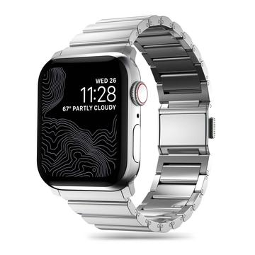 Apple Watch Series Ultra 2/Ultra/10/9/8/SE (2022)/7/SE/6/5/4/3/2/1 Tech-Protect SteelBand Edelstahlarmband - 49mm/46mm/45mm/44mm/42mm