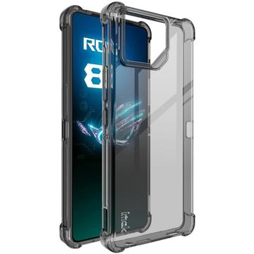 Asus ROG Phone 8/8 Pro Imak Drop-Proof TPU Hülle - Durchsichtig Schwarz