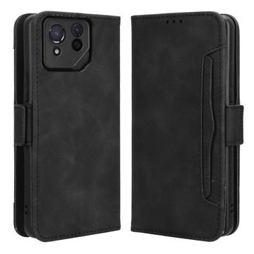 Asus ROG Phone 8/8 Pro Cardholder Serie Wallet Hülle - Schwarz