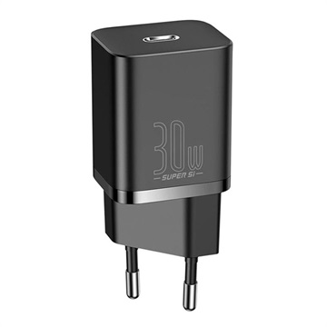 Baseus Super Si Quick Ladegerät 30W - USB-C - Schwarz