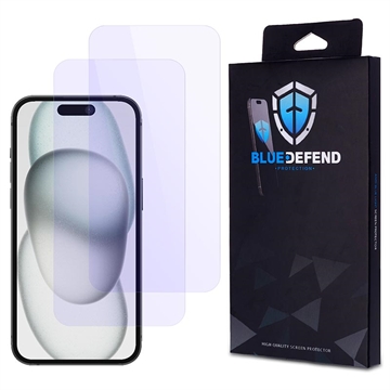 iPhone 15 BlueDefend Anti-Blue Light Panzerglas - 2 Stk.