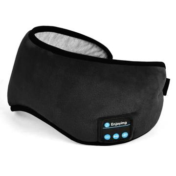 Bluetooth-Stirnband-Schlafmaske / Smart Music Playing Augenmaske - Schwarz