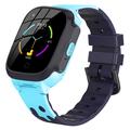 C1 1.3"-Quadrat-Bildschirm 4G Kinder Smart Watch Unterstützung Videoanruf Position Tracker - blau