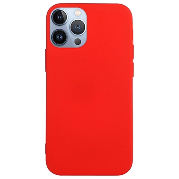 Candy Color iPhone 14 Pro TPU Hülle - Rot