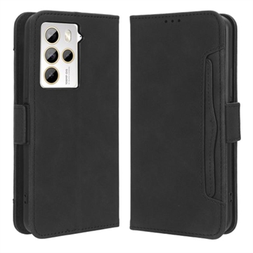 Cardholder Serie HTC U23/U23 Pro Wallet Hülle - Schwarz