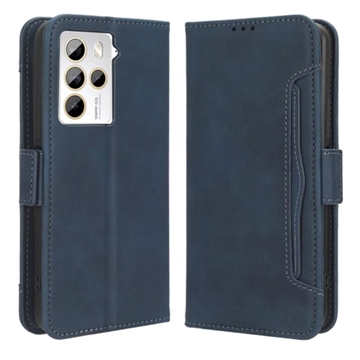 Cardholder Serie HTC U23/U23 Pro Wallet Hülle - Blau