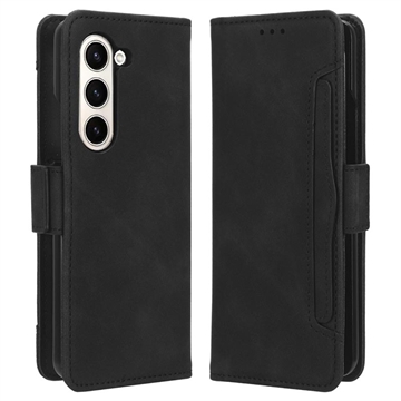 Cardholder Serie Samsung Galaxy Z Fold5 Wallet Hülle - Schwarz