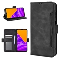 Cardholder Serie Samsung Galaxy Xcover6 Pro Wallet Hülle - Schwarz