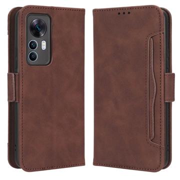 Cardholder Serie Xiaomi 12T/12T Pro Wallet Hülle - Braun