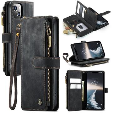 Caseme C30 Multifunktions iPhone 15 Wallet Hülle