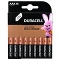 Duracell Basic LR03/AAA Alkaline-Batterien - 18 Stück.