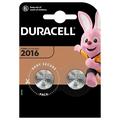 Duracell Mini CR2016 Knopfzellenbatterie 3V - 2 Stk.