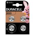 Duracell Mini CR2032 Knopfzellenbatterie 3V - 4 Stk.