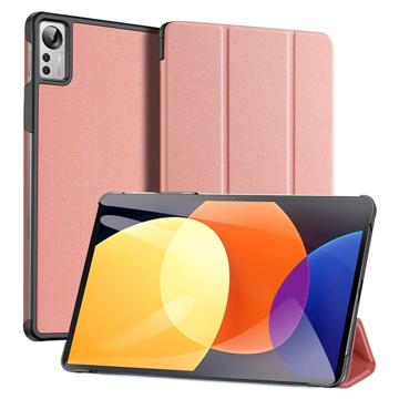 Dux Ducis Domo Xiaomi Pad 5 Pro 12.4 Tri-Fold Smart Folio Hülle - Pink