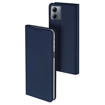 Motorola Moto G14 Dux Ducis Skin Pro Flip Hülle - Blau