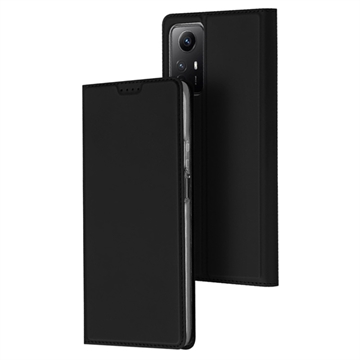 Xiaomi Redmi Note 12S Dux Ducis Skin Pro Flip Hülle - Schwarz