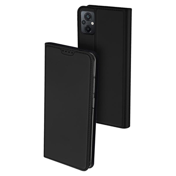 Dux Ducis Skin Pro Xiaomi Poco M5 Flip Hülle - Schwarz