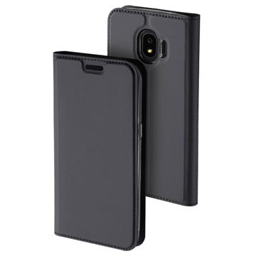 Dux Ducis Skin Pro Series Samsung Galaxy J4 Flip Case (Offene Verpackung - Ausgezeichnet) - Dunkelgrau