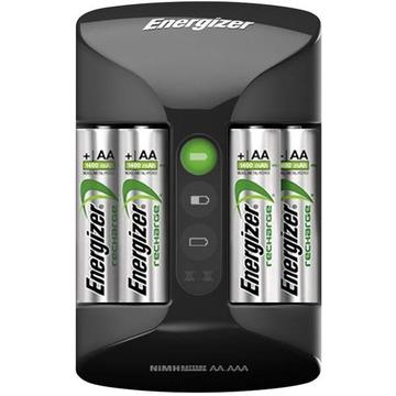 Energizer Pro Batterieladegerät mit 4 x R6/AA-Batterien