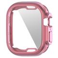 Enkay Apple Watch Ultra/Ultra 2 TPU Hülle mit Displayschutzfolie - 49mm - Pink