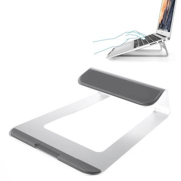 Ergonomische Aluminiumlegierung Laptop-Ständer / Halter - Silber