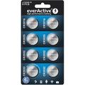 EverActive Mini-Knopfzellenbatterie-Set - CR2016/CR2025/CR2032 - 8 St.