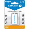 EverActive Professional Line EVHRL22-320 Wiederaufladbare 9V Batterie 320mAh