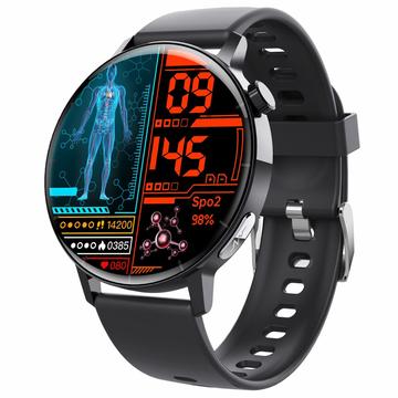 F67 Pro Smart Watch mit EKG, Blutzucker- und Harnsäureüberwachung - Schwarz