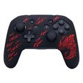 Nintendo Switch Pro Controller Anti-Rutsch-Silikonhülle Gamepad Schutzhülle - Rot