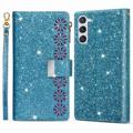 Starlight Serie Samsung Galaxy S23 5G Wallet Hülle - Blau