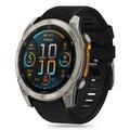 Garmin Fenix 5/6/6 Pro/7/8/E Tech-Protect Silikon-Schnurband - 47mm - Schwarz