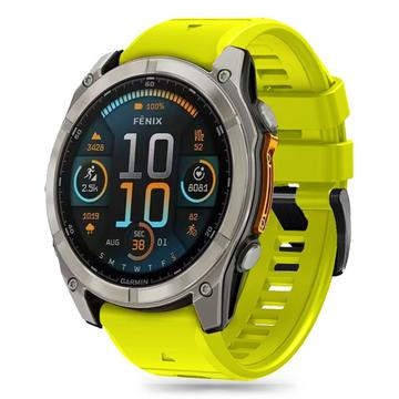 Garmin Fenix 5/6/6 Pro/7/8/E Tech-Protect Silikon-Schnurband - 47mm - Kalk