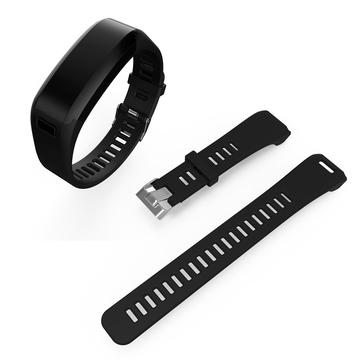 Garmin Vivosmart HR Soft Silikonarmband - Schwarz