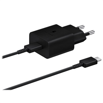 Samsung Schnell Reiseladegerät & USB-C Kabel EP-T1510XBEGEU - 15W