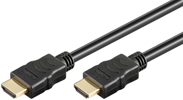 Goobay HDMI 2.0 Kabel mit Internet - 3m - Schwarz