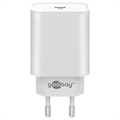 Goobay Universal USB-C Wand-ladegerät - PD, 45W - Weiß