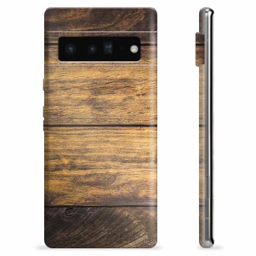 Google Pixel 6 Pro TPU Hülle - Holz