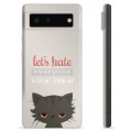 Google Pixel 6 TPU Hülle - Böse Katze