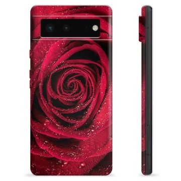 Google Pixel 6 TPU Hülle - Rose