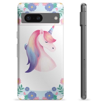 Google Pixel 7 TPU Hülle - Einhorn