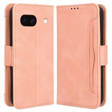 Google Pixel 8a Wallet Hülle mit Kartenhalter - Rosa