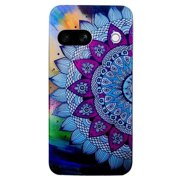 Google Pixel 8a Stylish Ultra-Slim TPU Hülle - Mandala-Blume