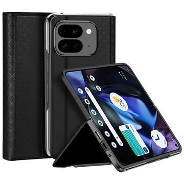  Google Pixel 9 Pro Fold Dux Ducis Bril Flip Hülle - Schwarz