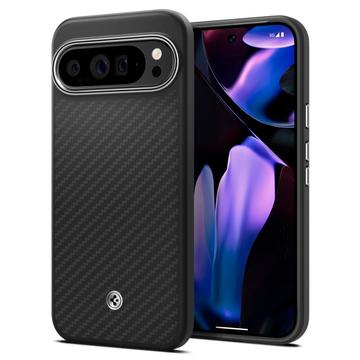 Google Pixel 9 Pro XL Spigen Enzo Aramid Hülle - matt schwarz